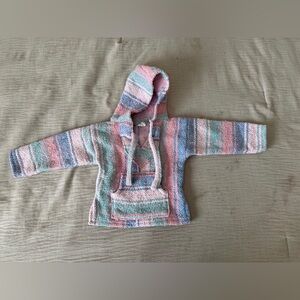 Striped Multicolor Kids Hoodie